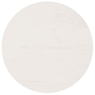 Superficie de mesa madera maciza de pino blanco Ø40x2,5 cm