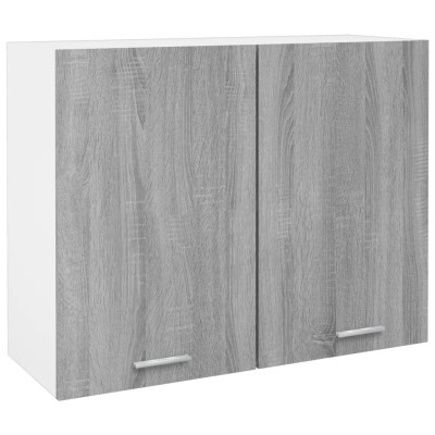 Armario colgante "Lyon" gris Sonoma 80x31x60 cm madera de ingeniería