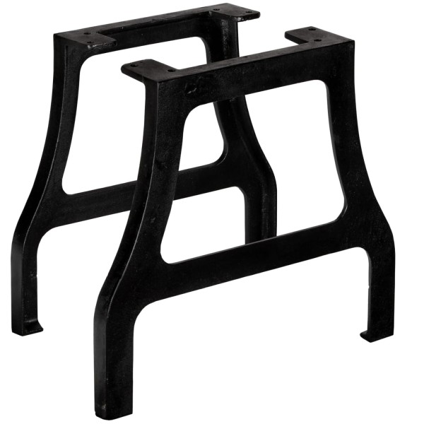 Patas de mesa de comedor en A hierro fundido 2 unidades