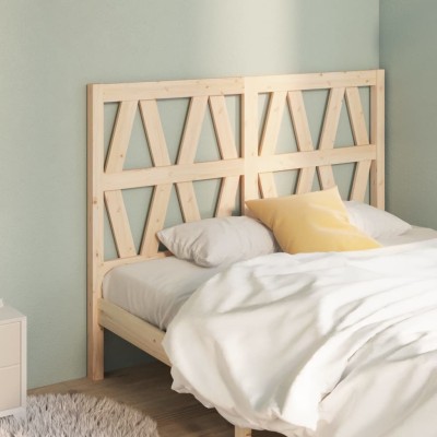 Cabecero de cama madera maciza de pino 146x4x100 cm