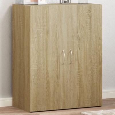 Armario archivador madera ingeniería roble Sonoma 60x32x77,5 cm
