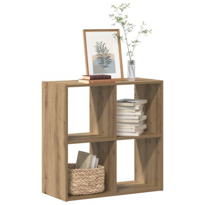 Estantería de madera ingeniería roble artisian 68,5x32x68,5 cm