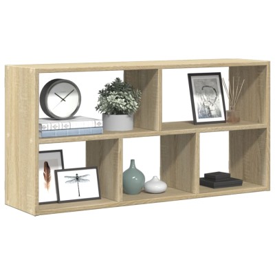 Estantería de pared madera ingeniería roble Sonoma 100x25x50 cm