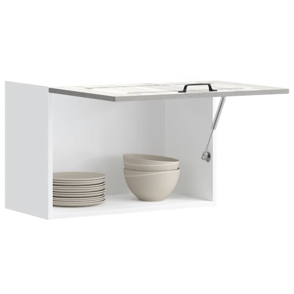 Mueble de pared de cocina Kalmar madera ingeniería sonoma gris