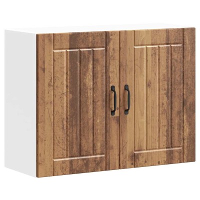 Armario de pared de cocina Lucca madera vieja