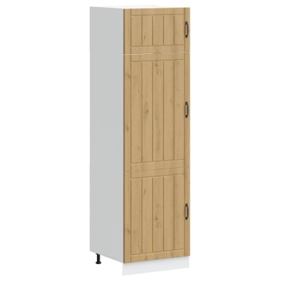 Mueble de cocina Lucca de madera contrachapada roble artesanal