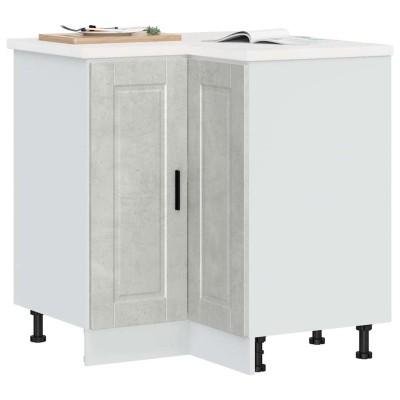 Mueble bajo esquina de cocina porto madera reconstituida