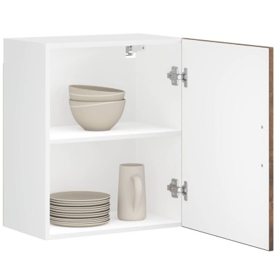 Armarios pared para cocina 2 uds Porto roble ahumado