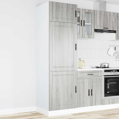Mueble de cocina Porto madera de gris sonoma