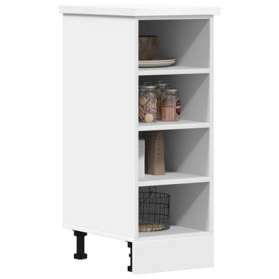 Armario bajo "Riga" blanco 30x44,5x81,5 cm Madera de ingeniería