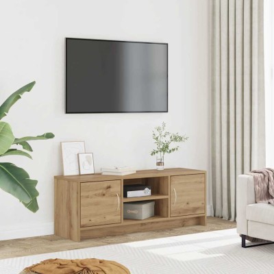Mueble para TV madera de ingeniería roble artisan 102x30x37,5cm