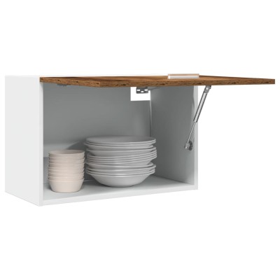 Armario colgante "Lyon" de madera vieja, 60 x 31 x 40 cm, madera de ingeniería,