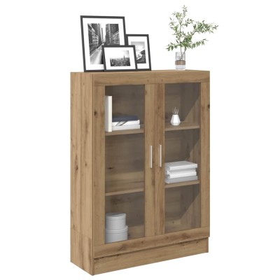 Armario de madera de ingeniería roble artisan 82,5x30,5x115 cm