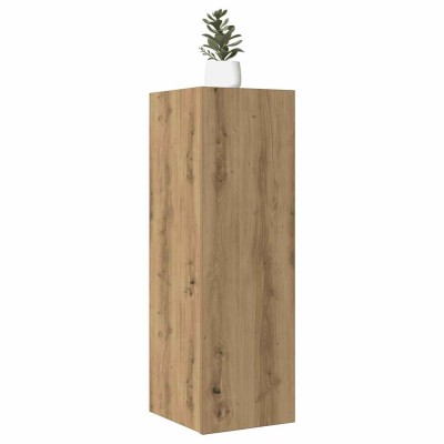 Mueble de TV madera de ingeniería roble artisan 30,5x30x90 cm