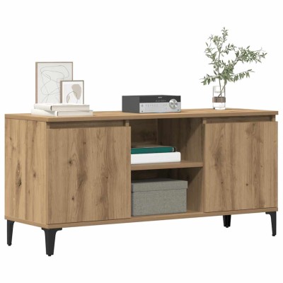 Mueble para TV madera de ingeniería roble artisan 102x35x50 cm