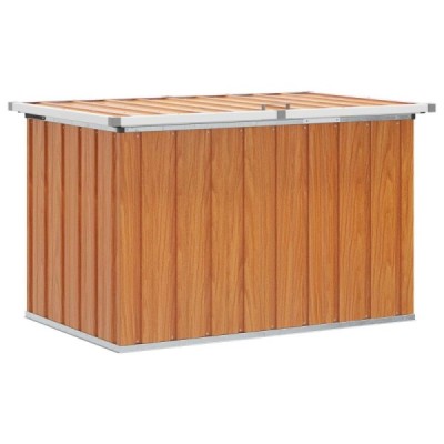 Caja de Almacenamiento Exterior Madera 109 x 67 x 65 cm