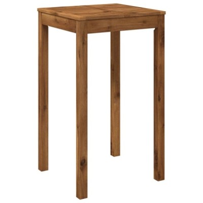 Mesa de Bar para Jardín Natural 60 x 60,5 x 105 cm