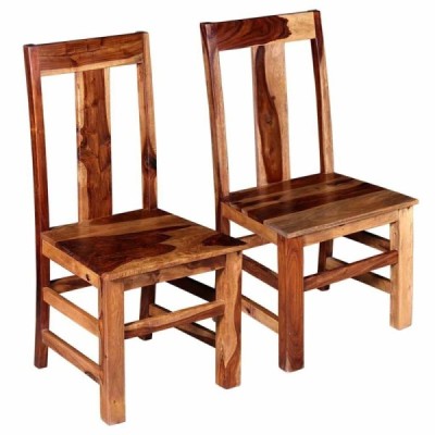 Sillas de comedor 2 uds madera maciza de acacia