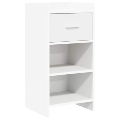 Aparador Blanco 40 x 36 x 80 cm Madera de ingeniería