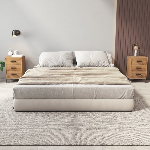 Mesitas de noche 2 uds madera maciza de pino 40x30x55 cm