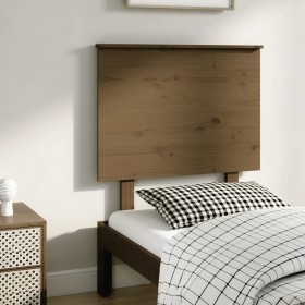 Mueble de TV madera maciza pino estilo Panamá gris 120x40x50 cm