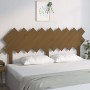 Cabecero de cama madera maciza pino marrón miel 178x3x80,5 cm