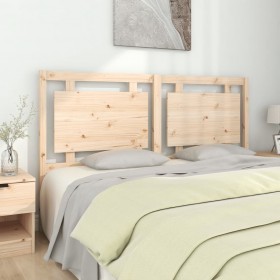 Muebles para TV 6 piezas madera maciza de pino blanco