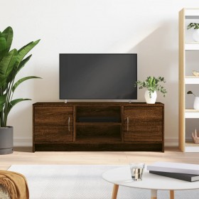 Mueble para TV madera de ingeniería roble marrón 102x30x37,5 cm