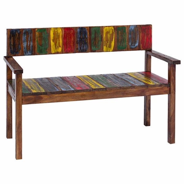Sillas de comedor 4 unidades madera maciza reciclada
