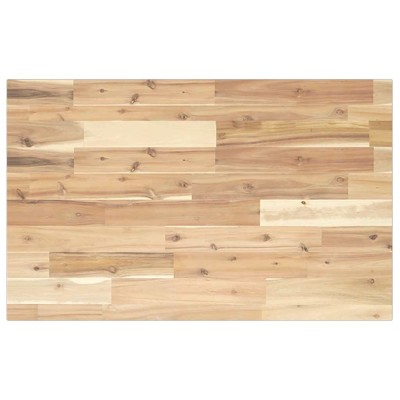 Tablero escritorio madera maciza acacia sin tratar 80x50x2 cm
