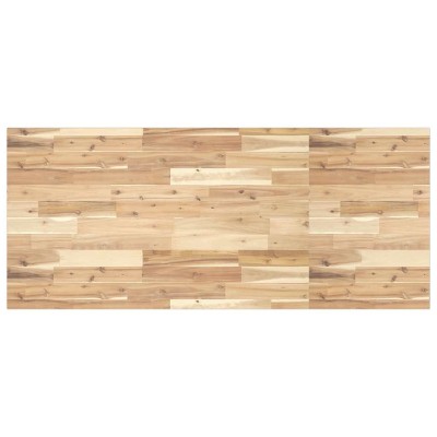 Tablero escritorio madera maciza acacia sin tratar 140x60x2 cm