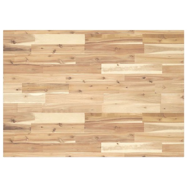 Tablero escritorio madera maciza acacia sin tratar 80x70x2 cm