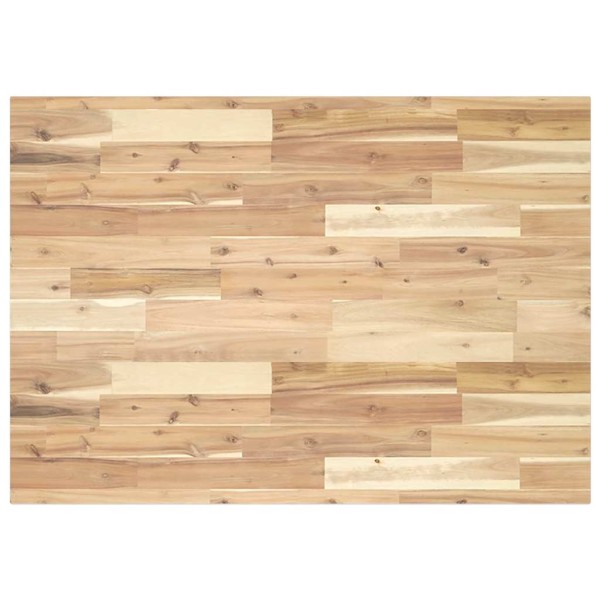 Tablero escritorio madera maciza acacia sin tratar 100x70x2 cm