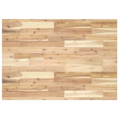 Tablero escritorio madera maciza acacia sin tratar 120x70x2 cm