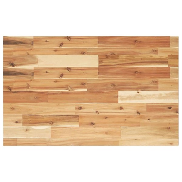 Tablero escritorio madera maciza acacia sin tratar 80x50x2 cm