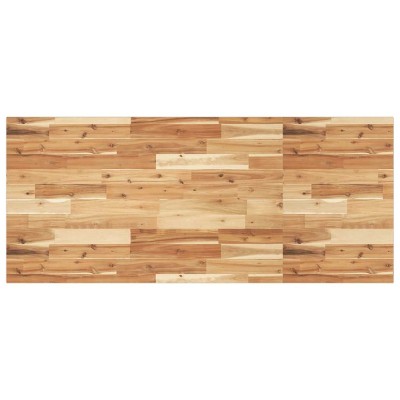 Tablero escritorio madera maciza acacia sin tratar 120x60x2 cm