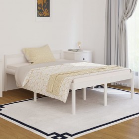 vidaXL Sofá cama de suelo con reposabrazos tela color crema