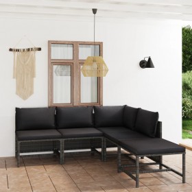 Mueble para TV de madera maciza de mango blanco 115x30x46 cm
