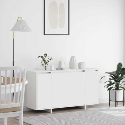 Vitrina Blanco 135 x 41 x 69 cm Madera contrachapada