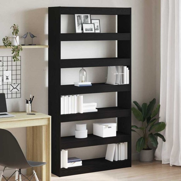 Estantería para libros Negro 100 x 30 x 198 cm