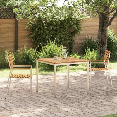 Conjunto de Comedor de Jardín 3 pcs