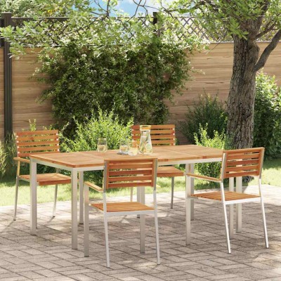 Conjunto de Comedor de Jardín 5 pcs