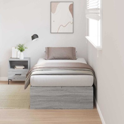 Estructura de cama Gris sonoma 200 x 100 x 31.5 cm