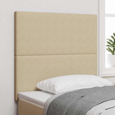 Cabecero con cabecera Verde grisáceo 100 cm Tela de Rayas