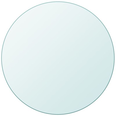 Tablero de mesa de cristal templado redondo 400 mm