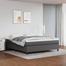 Sofá cama de 2 plazas tela marrón oscuro