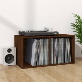 Mueble para CDs madera maciza de pino gris claro 45x18x100 cm