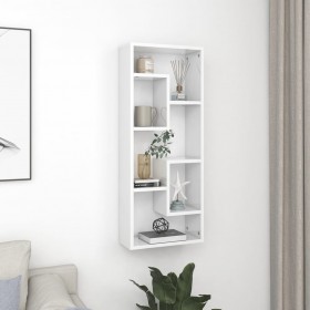 Mueble de TV madera contrachapada gris hormigón 110x40x35 cm