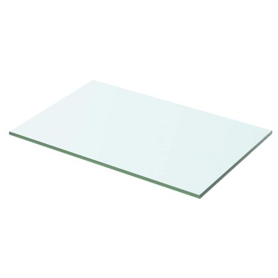 Panel de estante vidrio claro 50x25 cm