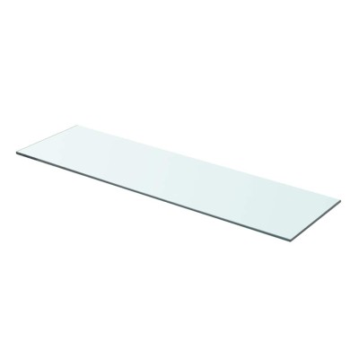Panel de estante vidrio claro 70x20 cm